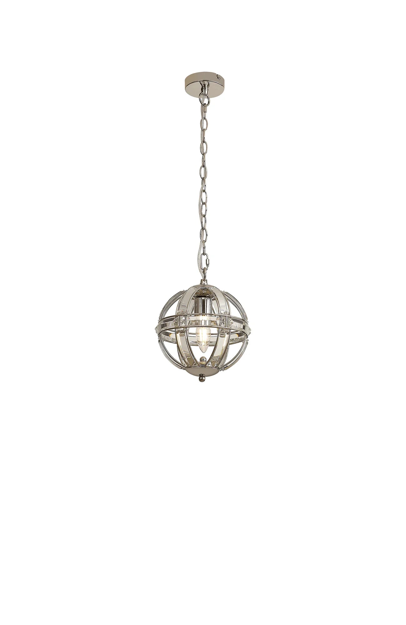 Orlando Round Pendant, 1/3/6 Light E27