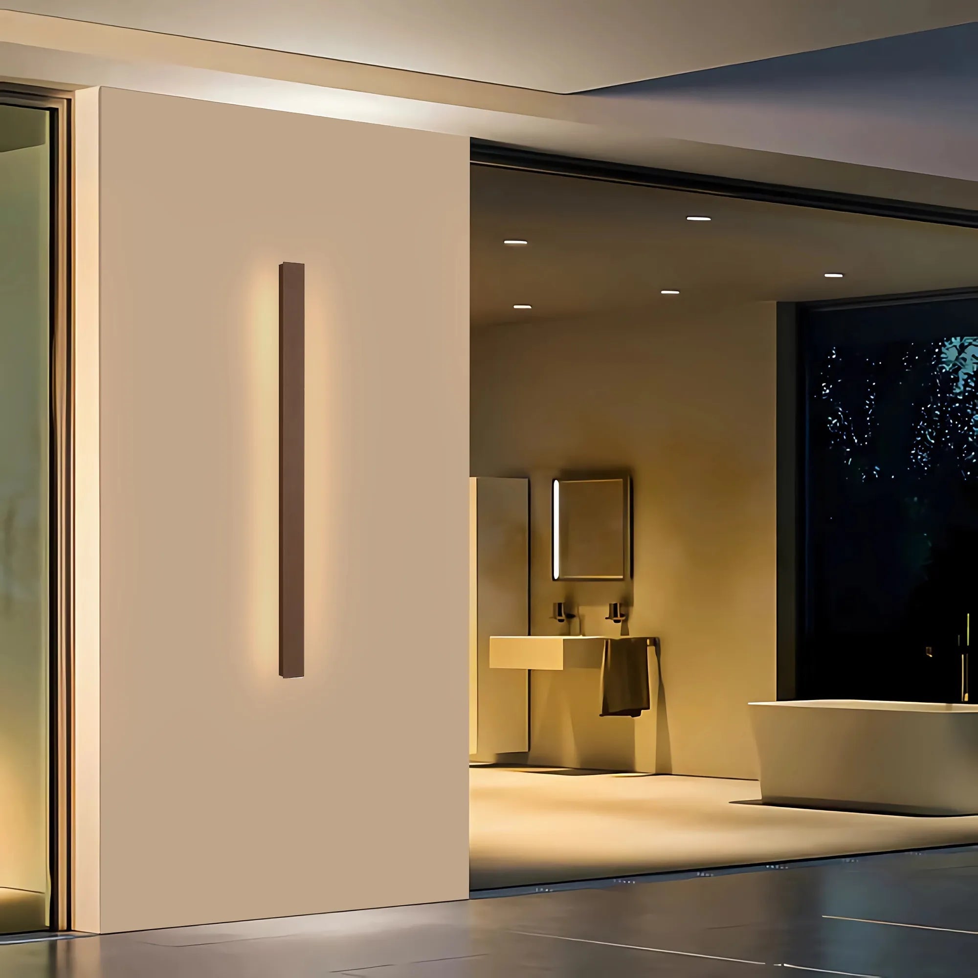 Creed 3000K LED Wall Lamp IP65 - Various Colours & Sizes