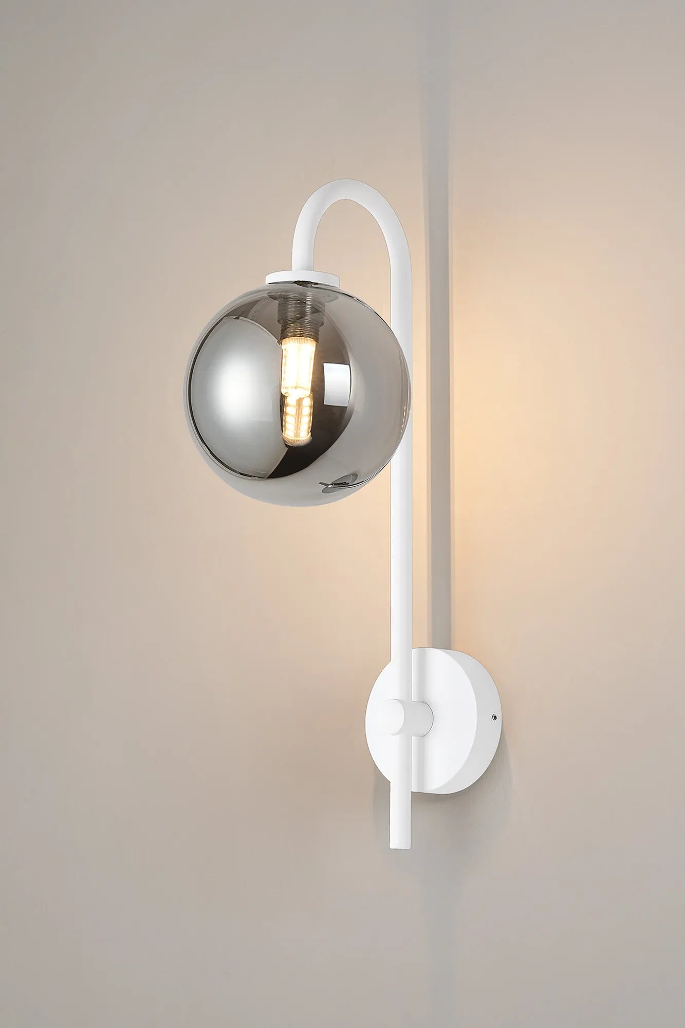 Roosevelt Curved Bathroom Wall Light IP44 - Various Styles