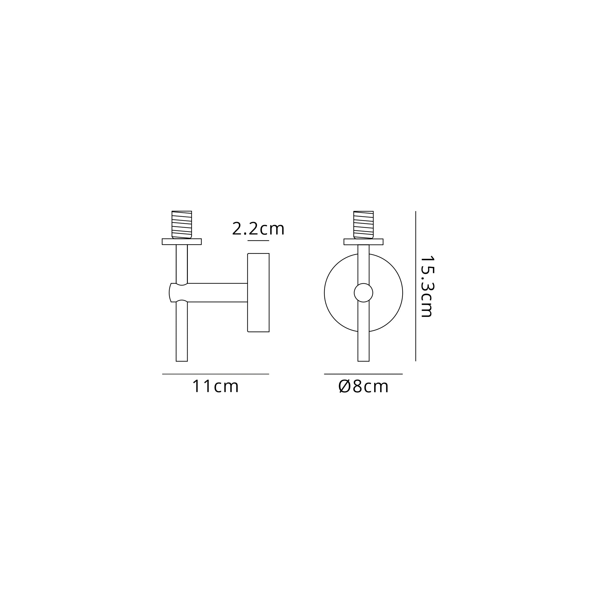 Roosevelt Short  Bathroom Wall Light IP44 - Various Styles