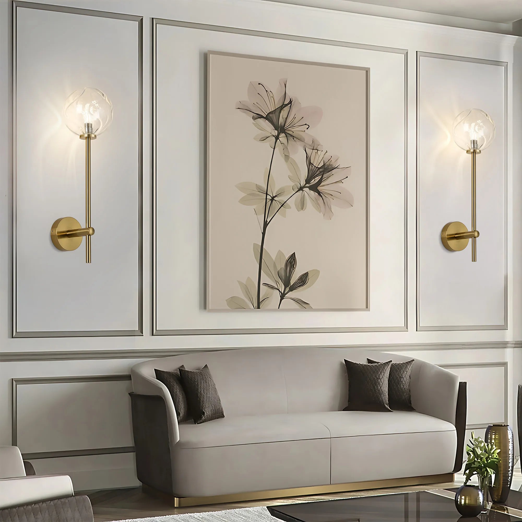 Roosevelt Tall  Bathroom Wall Light IP44 - Various Styles