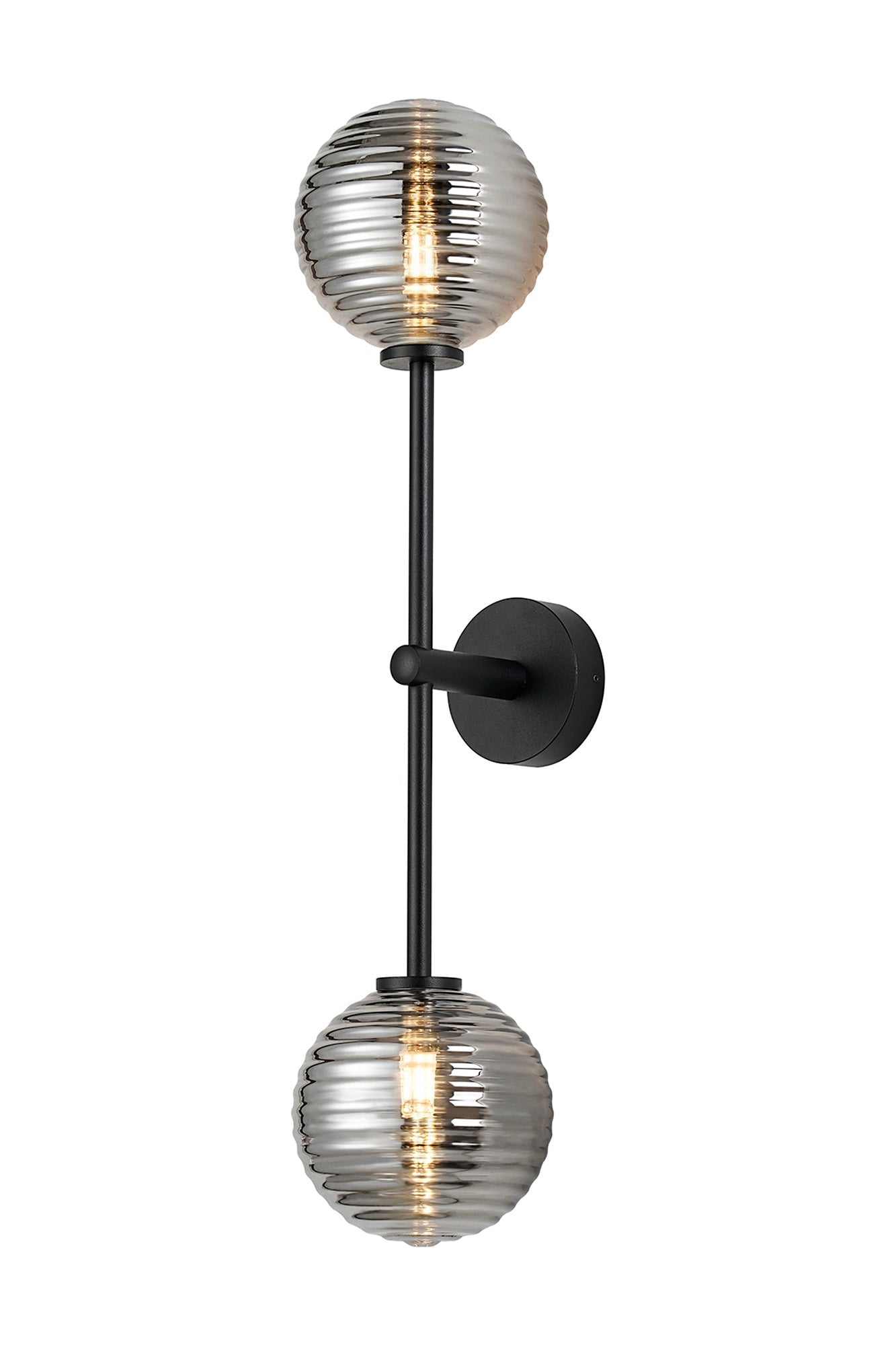 Roosevelt Tall  2Lt Bathroom Wall Light IP44 - Various Styles