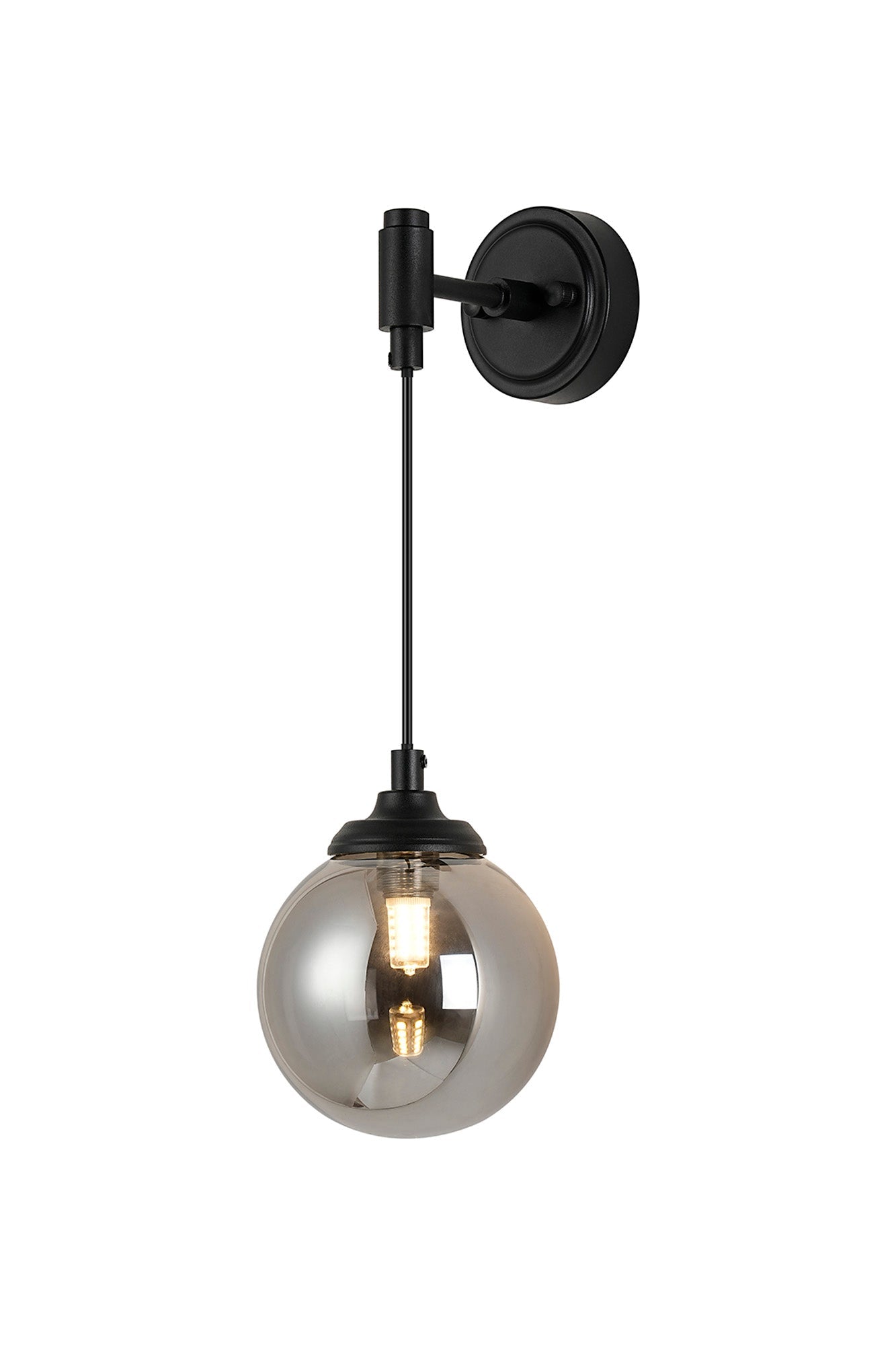 Earl 1Lt Adjustable Bathroom Wall Light IP44 -  Various Styles