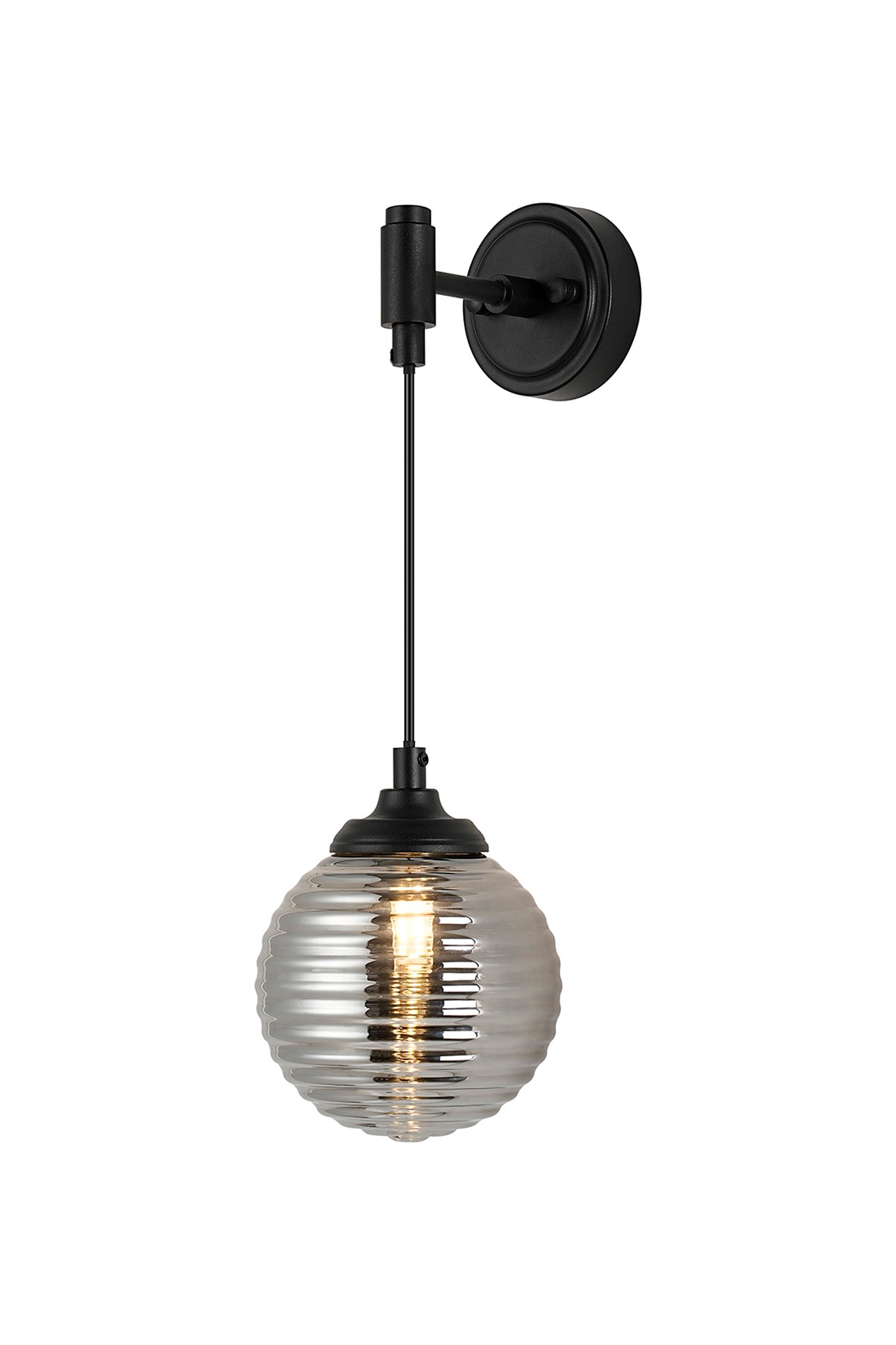 Earl 1Lt Adjustable Bathroom Wall Light IP44 -  Various Styles