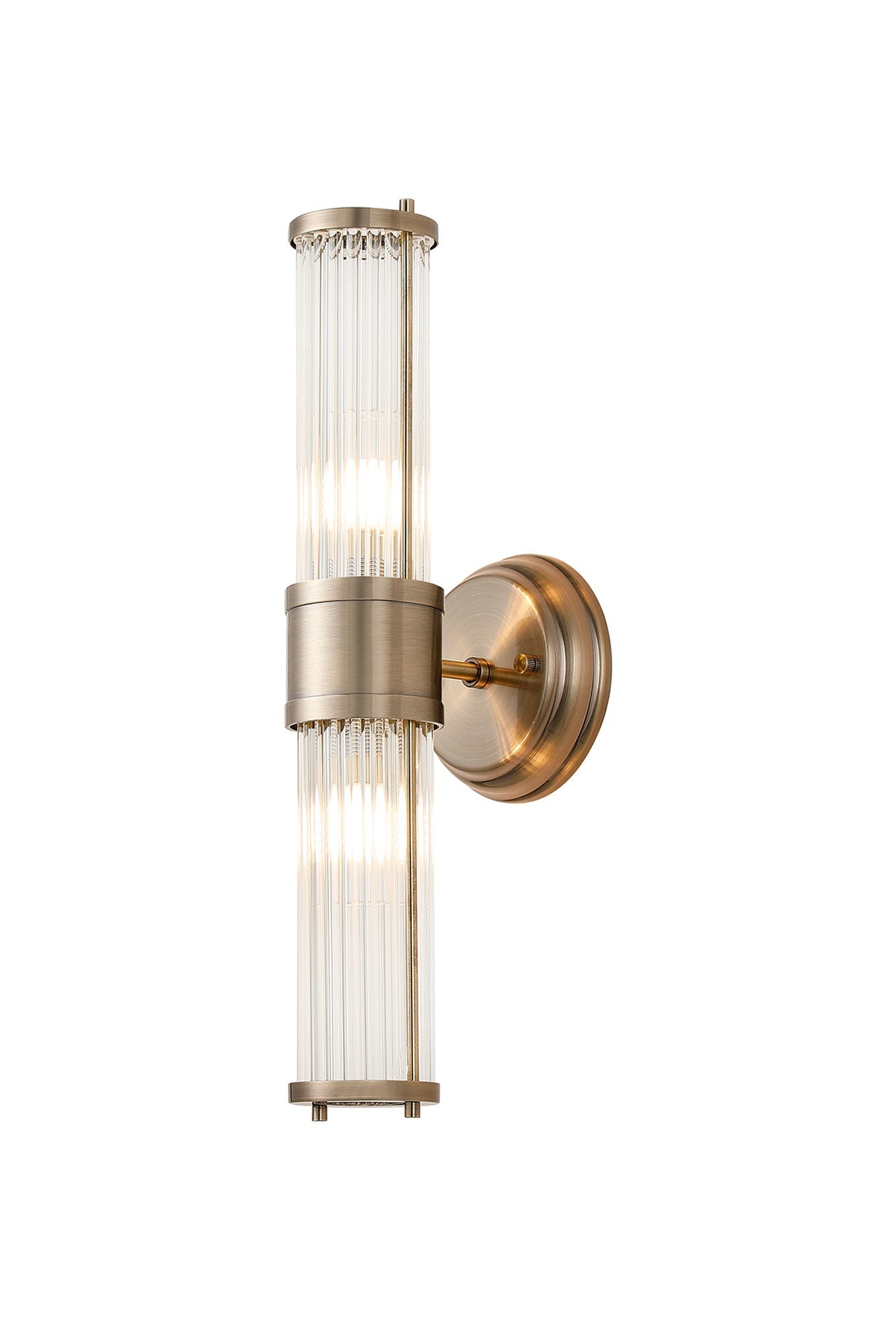 Gwen 2Lt Bathroom Wall Up/Down Light IP44 - Various Colours