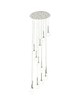 Ipswich Round Pendant 2.5m, 13 x G9