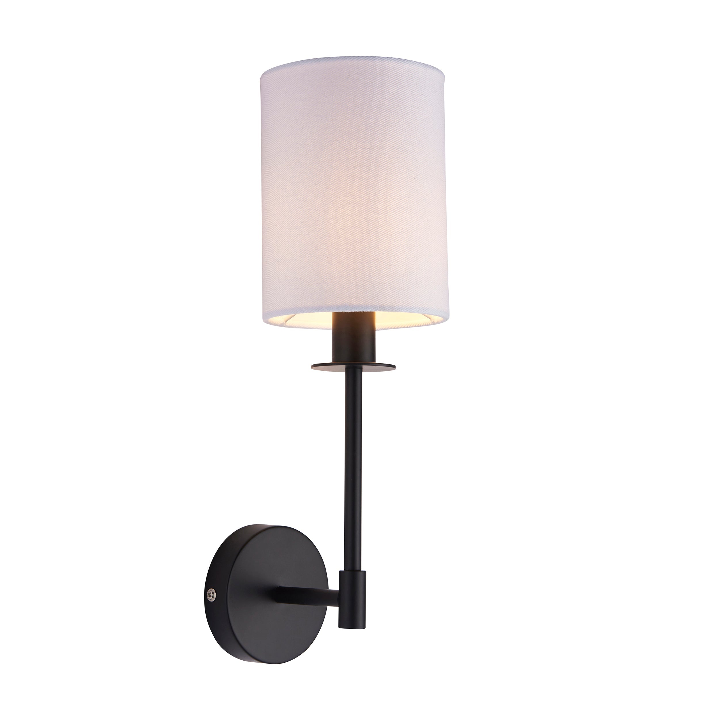 Erica Wall Light - Bright Nickel / Satin Brass / Matt Black
