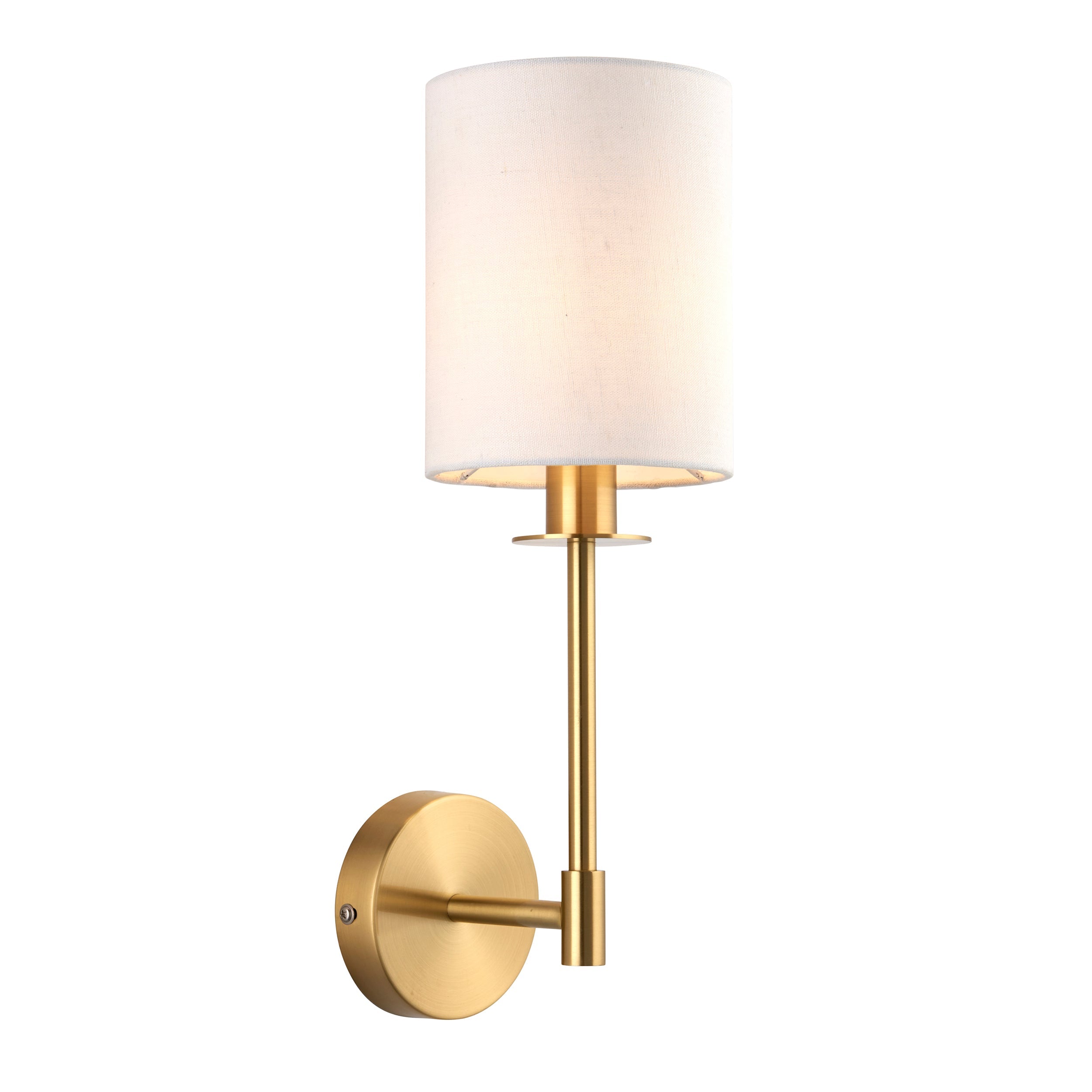 Erica Wall Light - Bright Nickel / Satin Brass / Matt Black