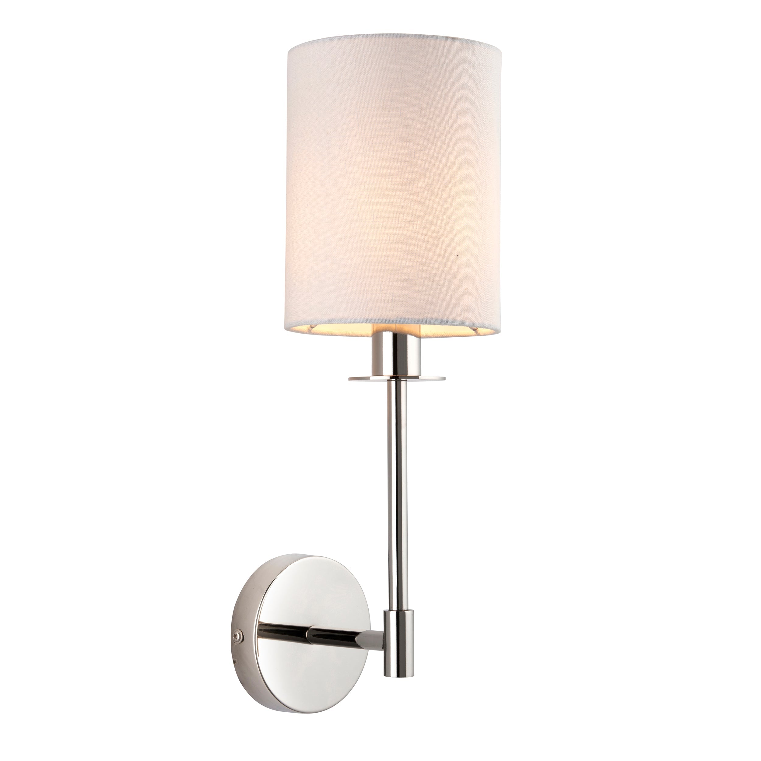 Erica Wall Light - Bright Nickel / Satin Brass / Matt Black