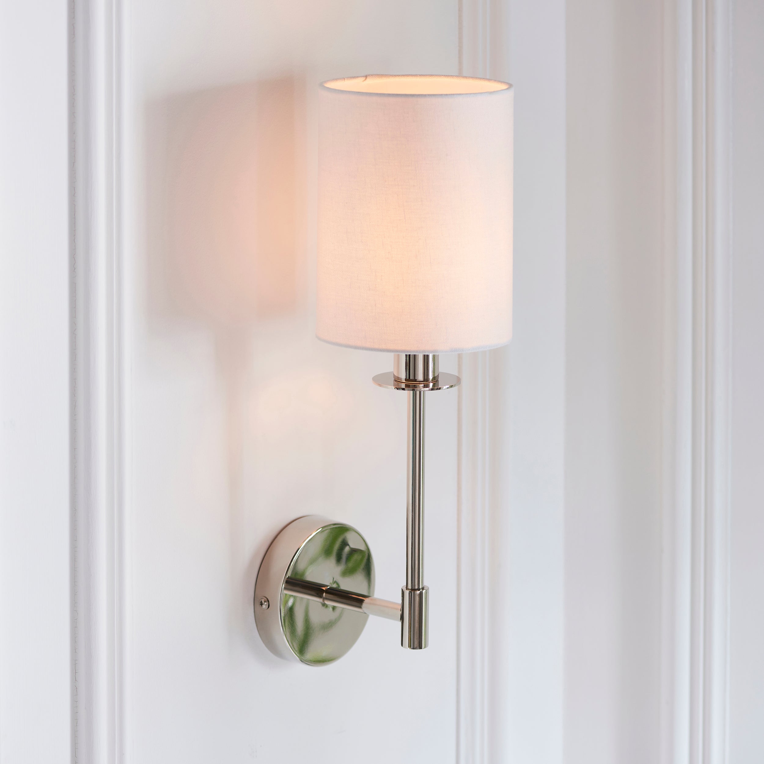 Erica Wall Light - Bright Nickel / Satin Brass / Matt Black