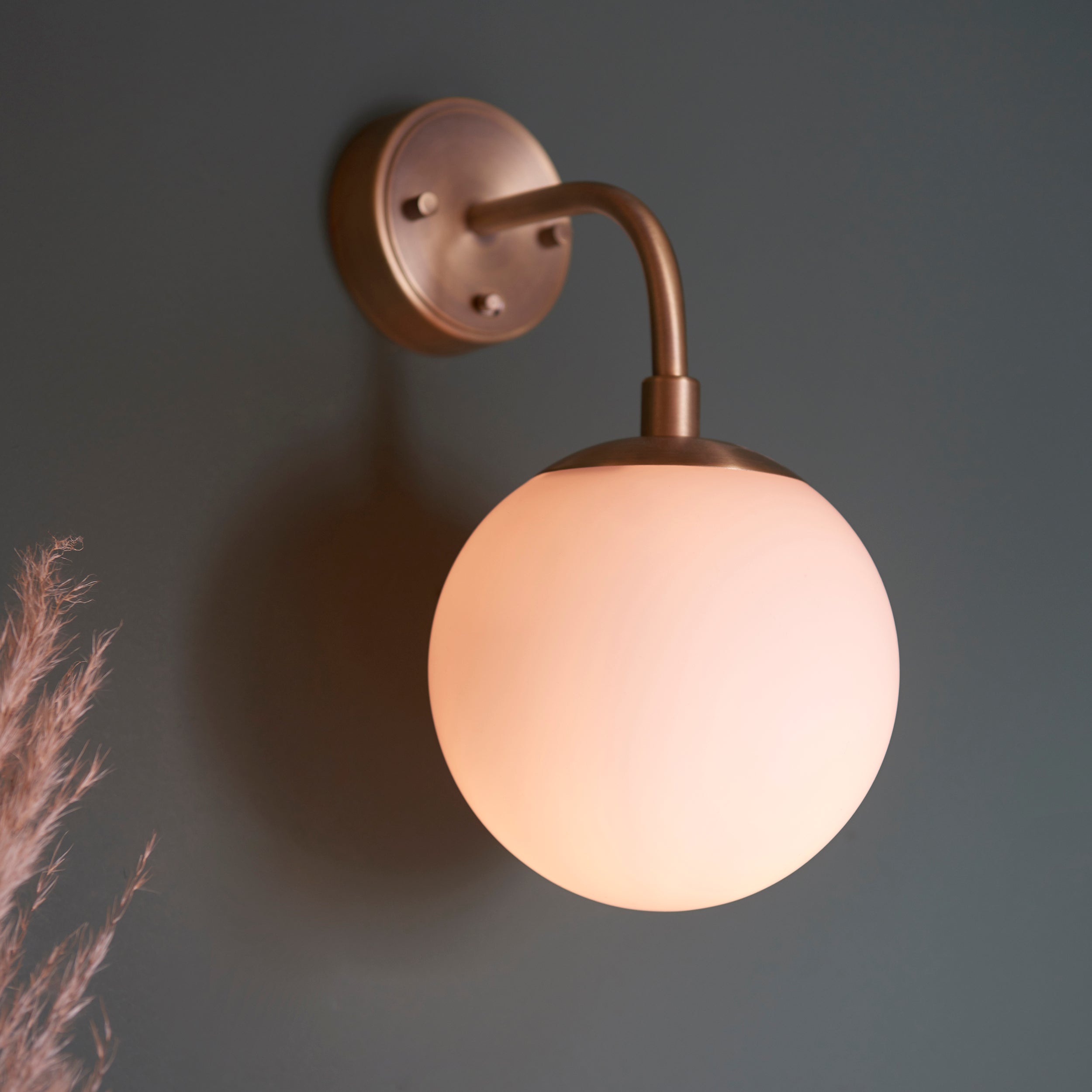 Halbrooke 1Lt Wall Light - Various Finishes