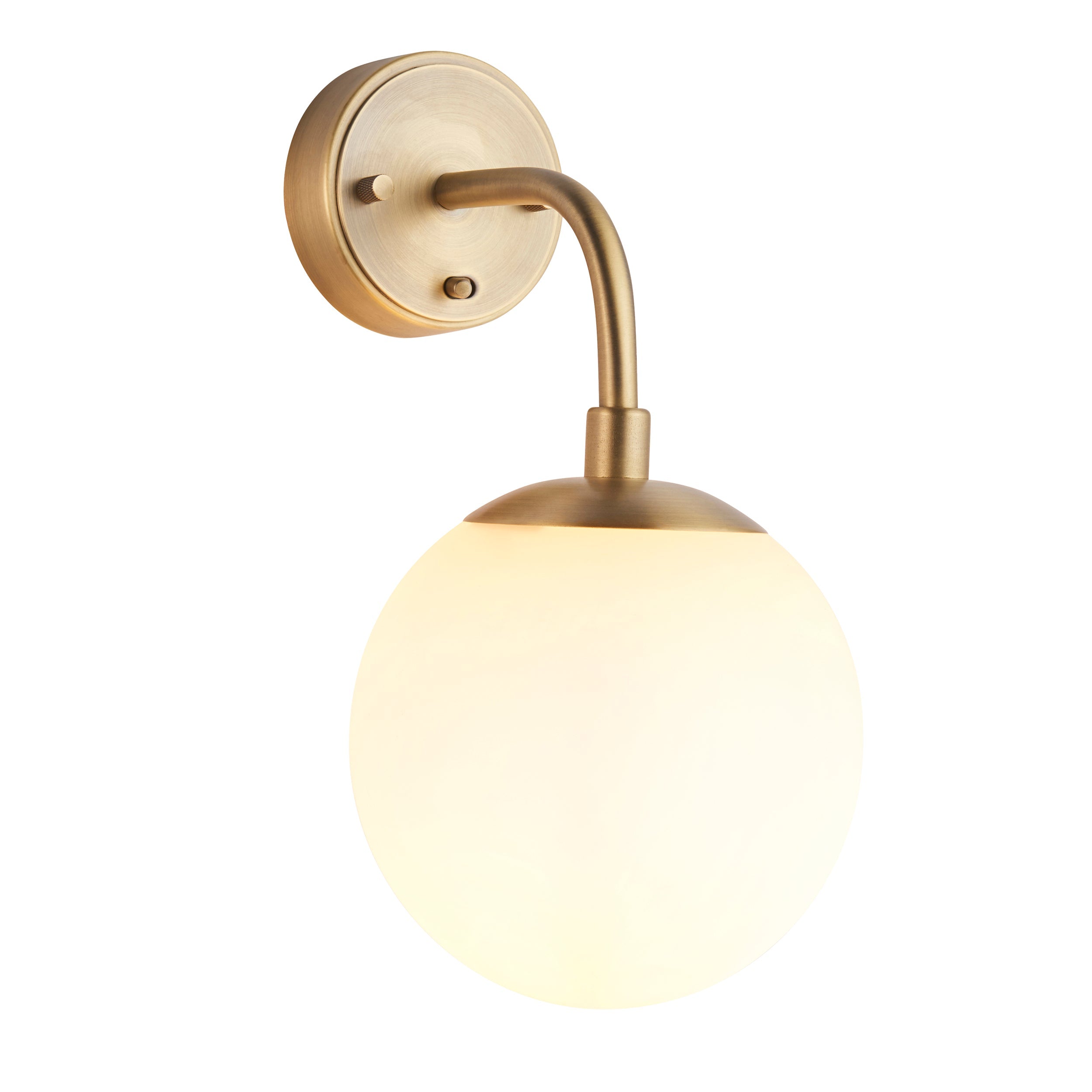 Halbrooke 1Lt Wall Light - Various Finishes