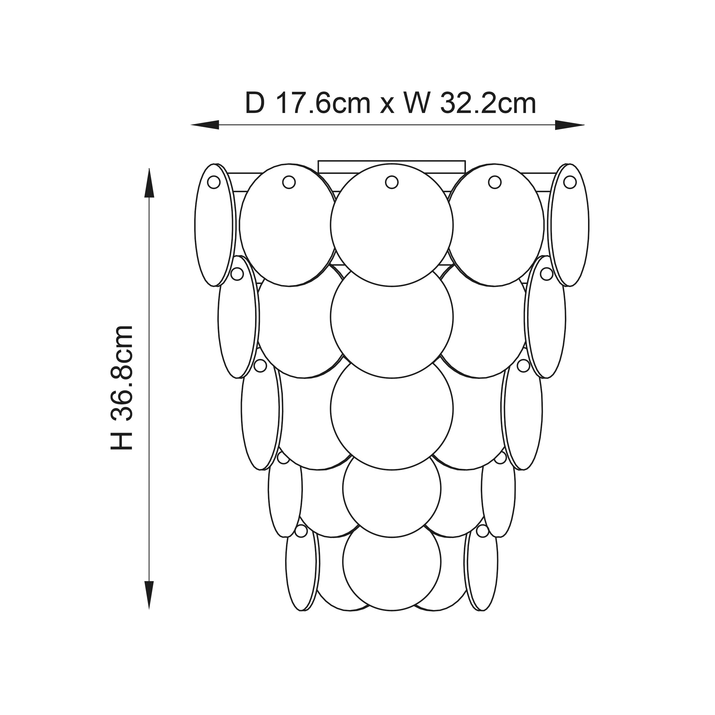 Lucinda Wall Light - Antique Silver