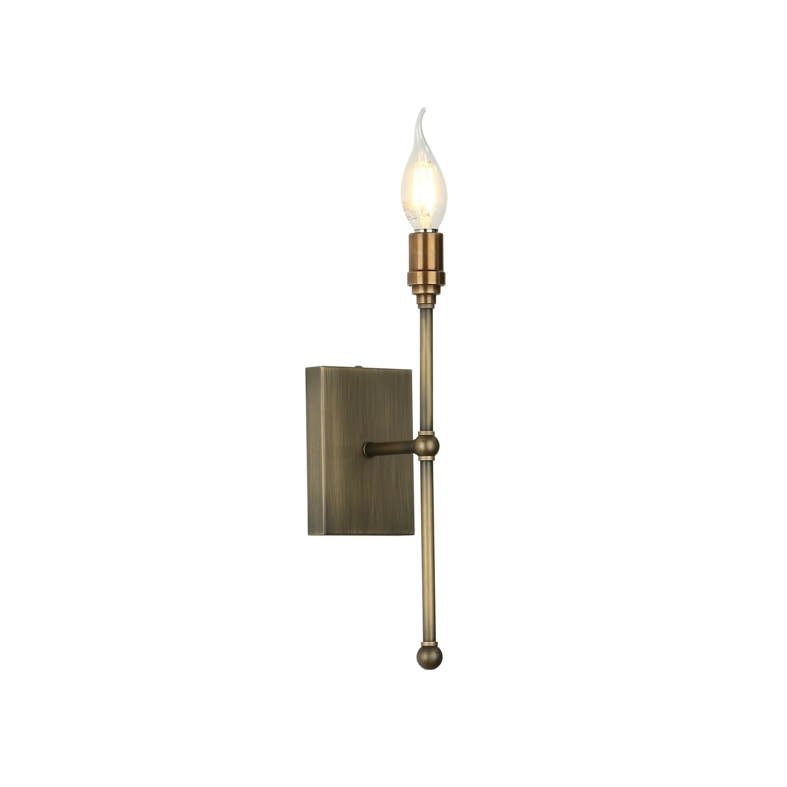 David hunt Durrell 1 light wall in antique brass