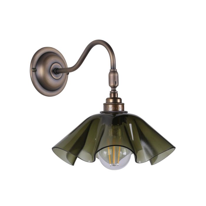 Ethel Glass Wall Light- Various Finishes