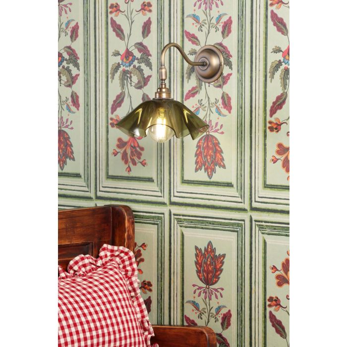 Ethel Glass Wall Light- Various Finishes