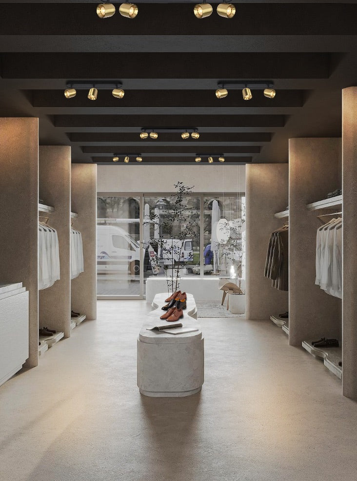 Encore 3/4lt Bar Spotlight - Black & Brass