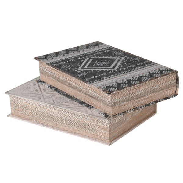 Book Boxes - Set of 2 Various Colours