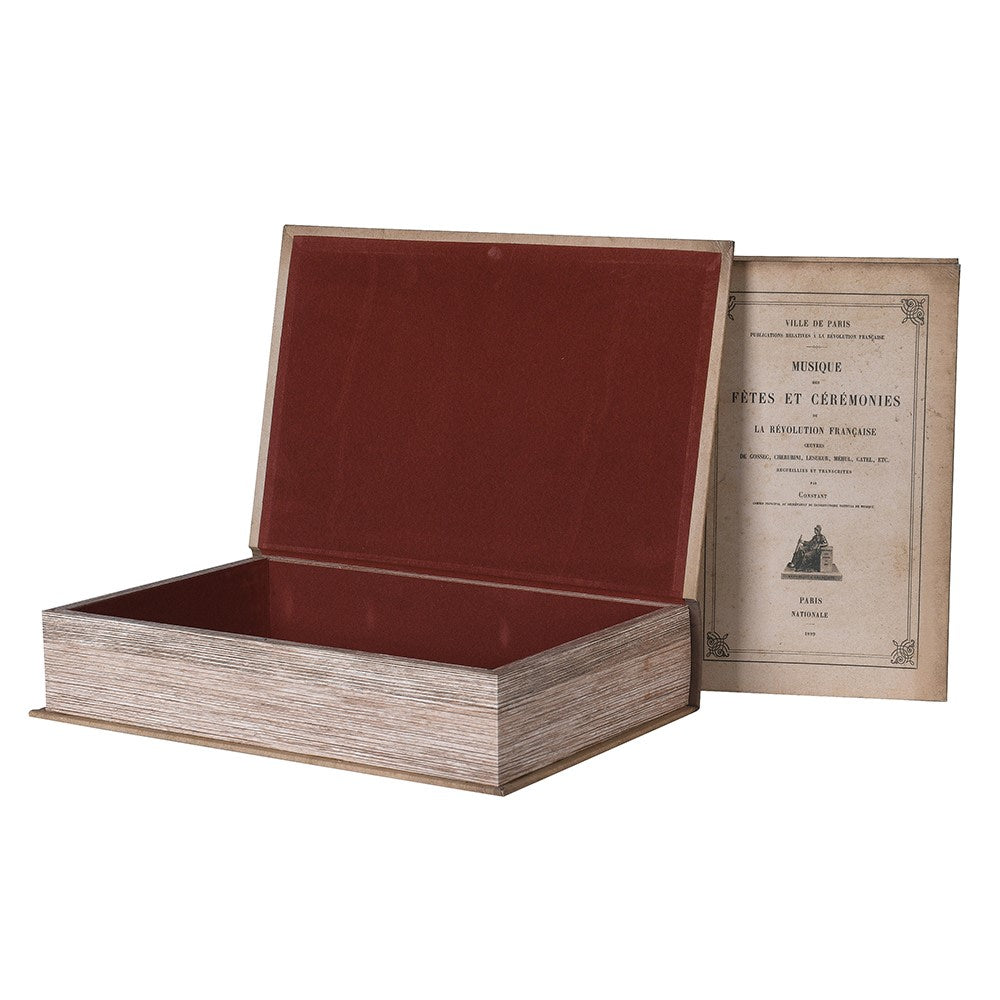 Book Boxes - Set of 2 Various Colours