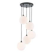 Federico 5 Light Cluster Pendant In Various Finishes G9