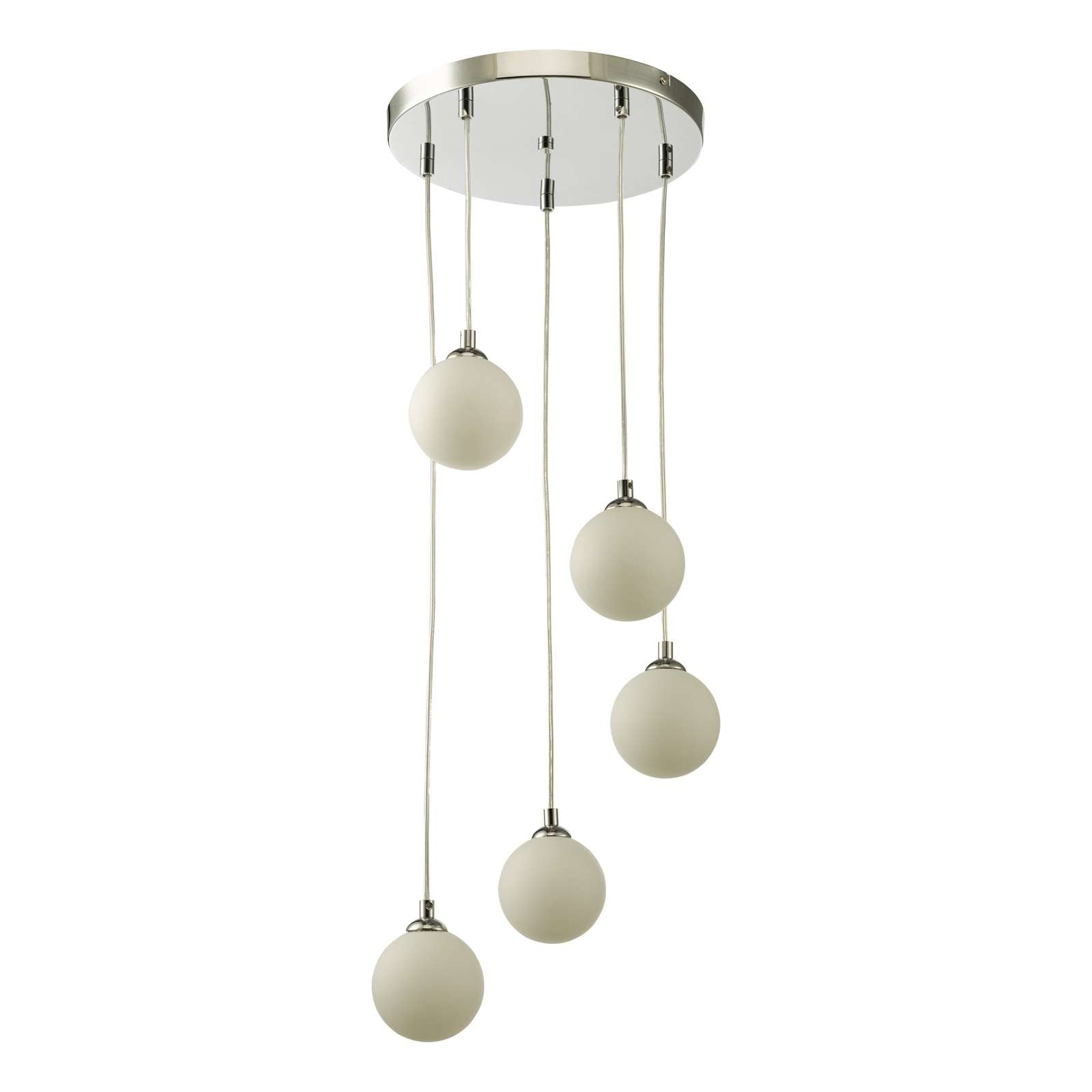 Federico 5 Light Cluster Pendant In Various Finishes G9