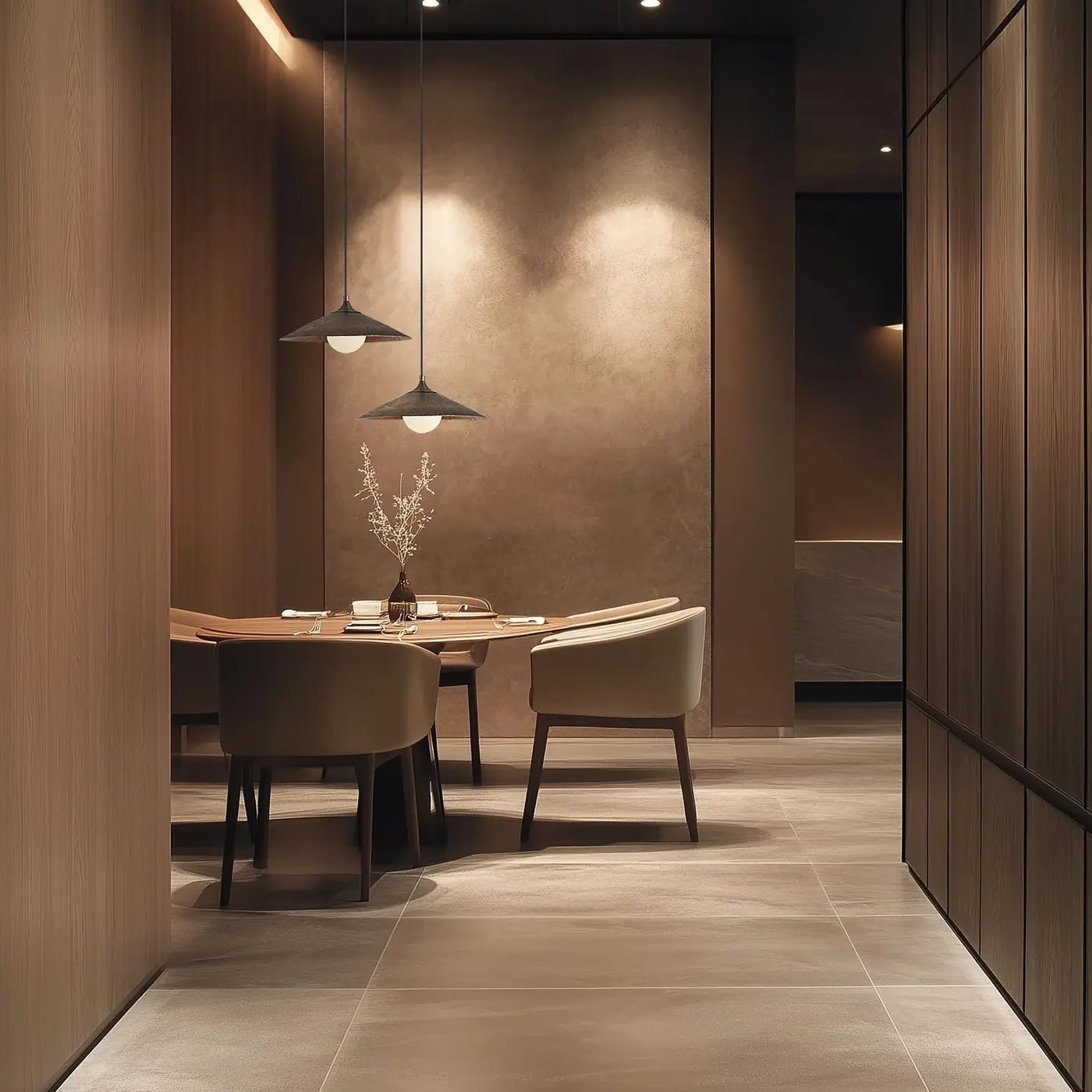 Flume Pendant Light - Black/ Bronze