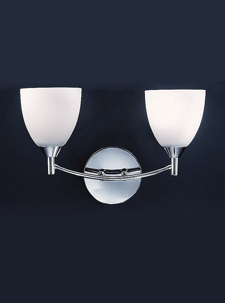 Emma 1/2Lt Wall Bracket - Chrome/Bronze Finish