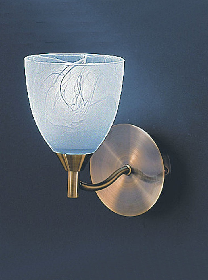 Emma 1/2Lt Wall Bracket - Chrome/Bronze Finish