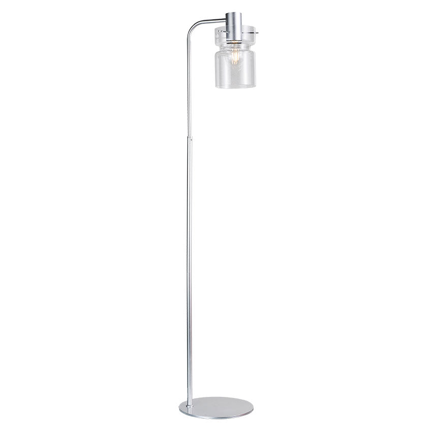 Camden Floor Lamp- Silver/ Grey/ Copper Finishes