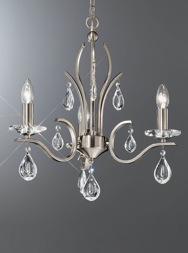 Naomi 3/5/8/12lt Crystal Chandelier