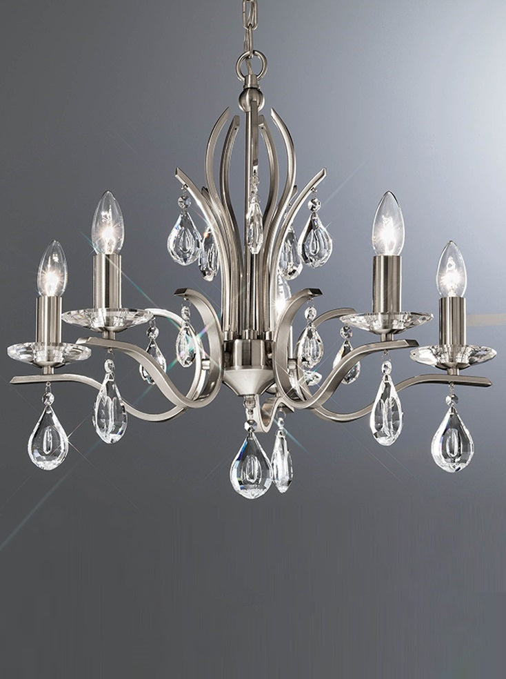 Naomi 3/5/8/12lt Crystal Chandelier