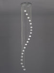 Elegance 20Lt Cluster Ceiling Light - Chrome Finish