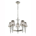 Dexter 5Lt Chandelier Ceiling Light - Chrome Finish