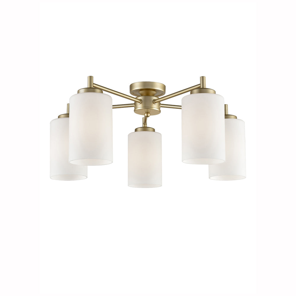 Demi 3/5 Indoor Semi Flush Ceiling Light in Various Type & Finish