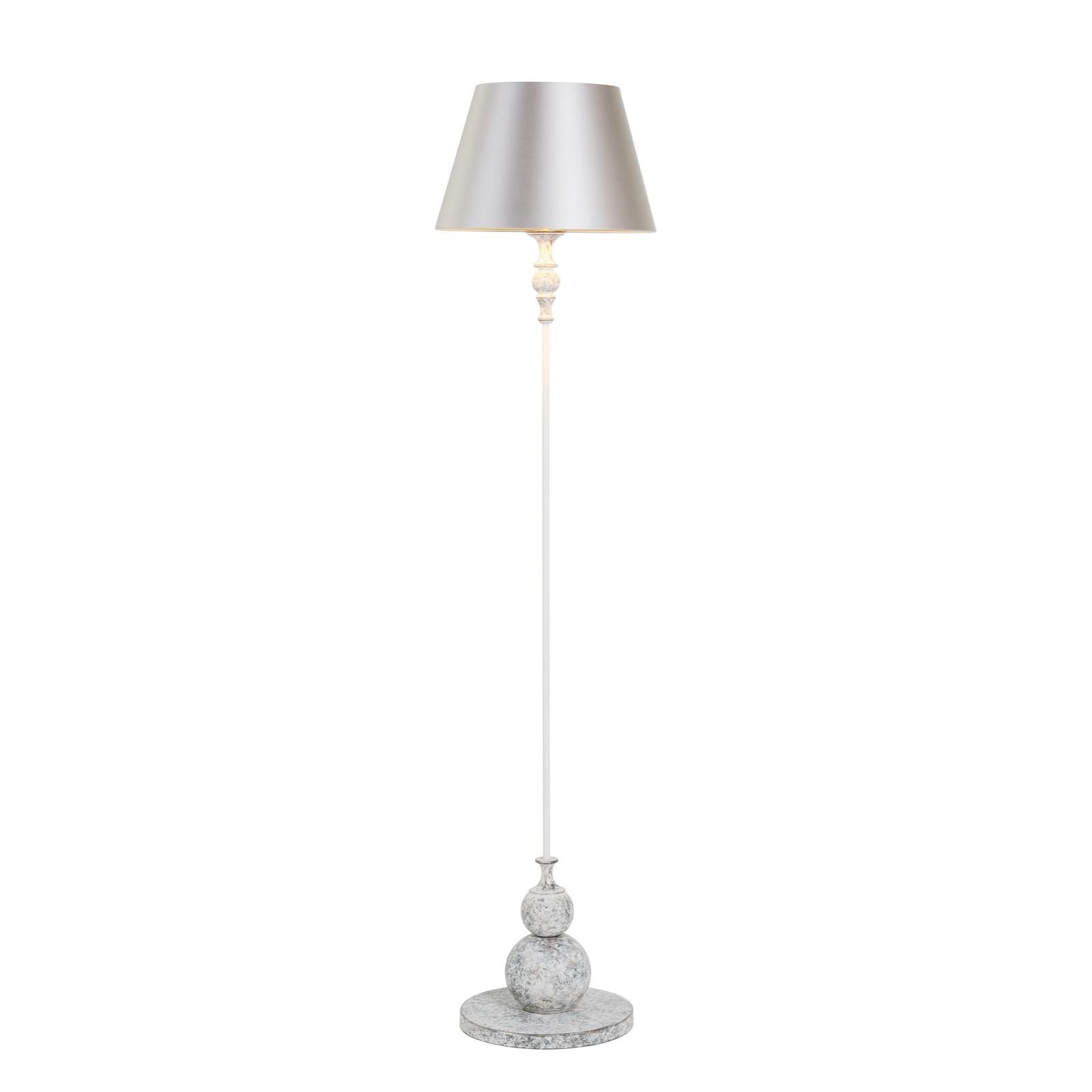 Flemish Floor Lamp Bespoke/ Distressed Cream- Base Only