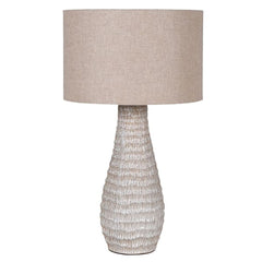 Layla Table Lamp with White Shade