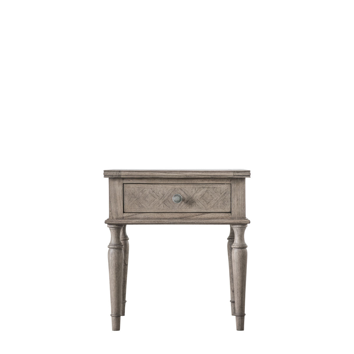 Mustique 1 Drawer Side Table- Round/ Square