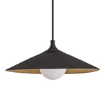 Flume Pendant Light - Black/ Bronze