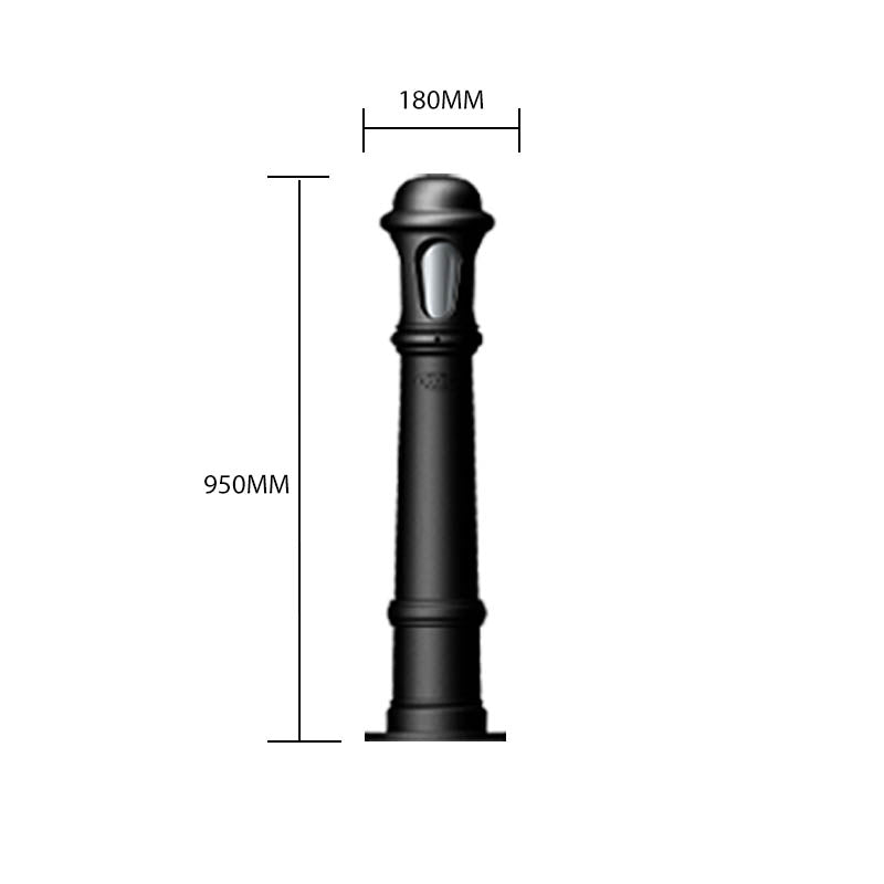 Lismore 1Lt  Bollard - Cast Iron