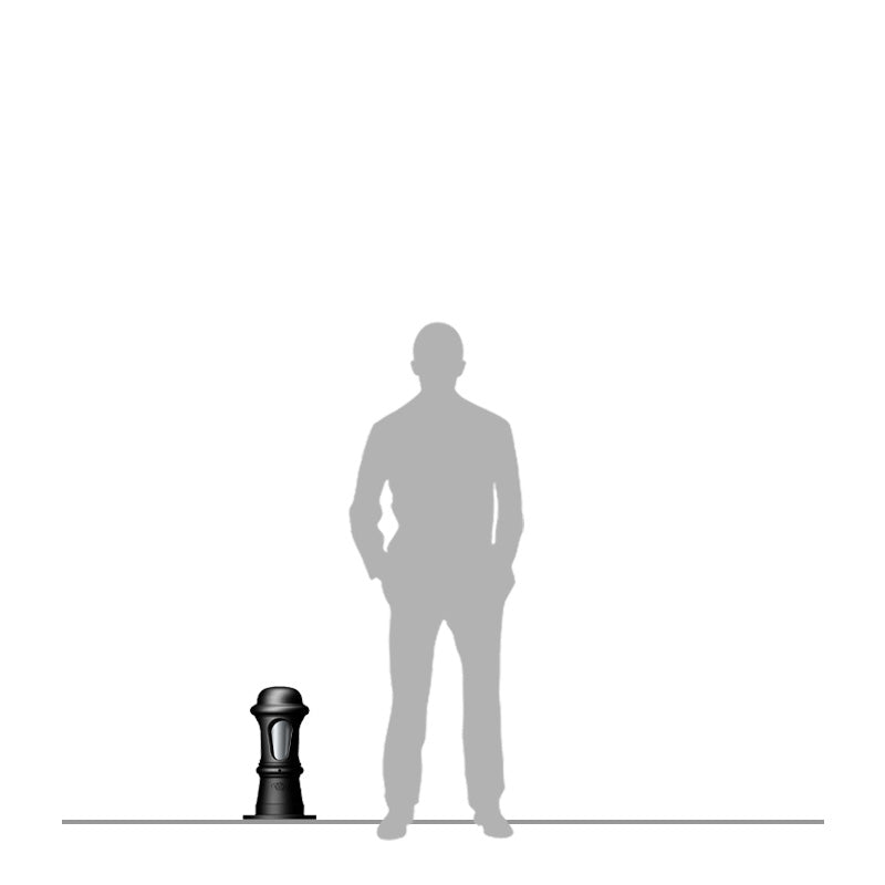 Lismore 1Lt  Bollard - Cast Iron