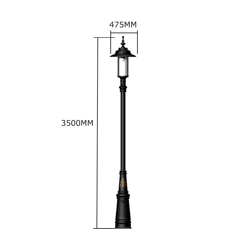 Betley 1Lt Lamp Post - Cast Iron