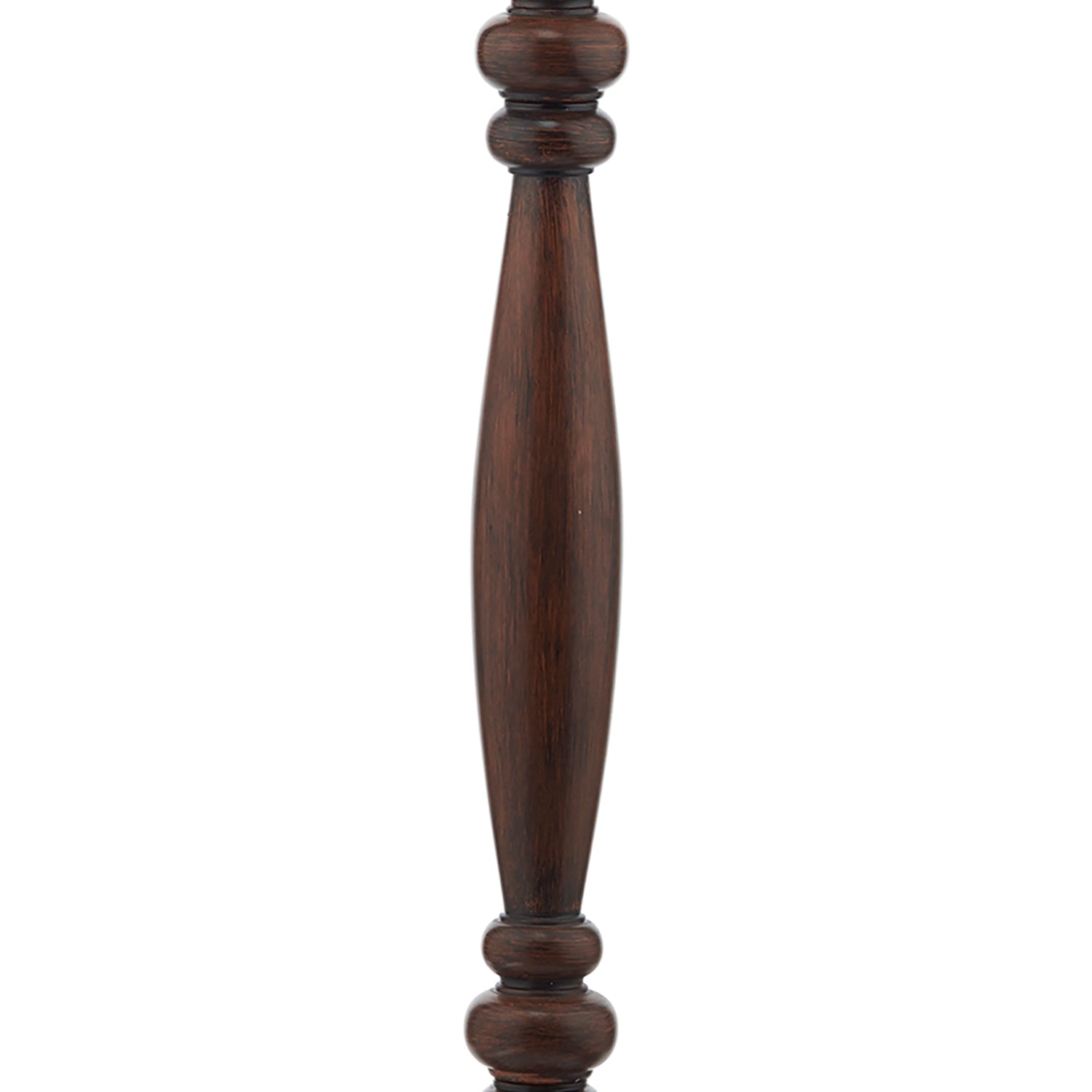 Hayward Floor Lamp Dark Wood Base Only