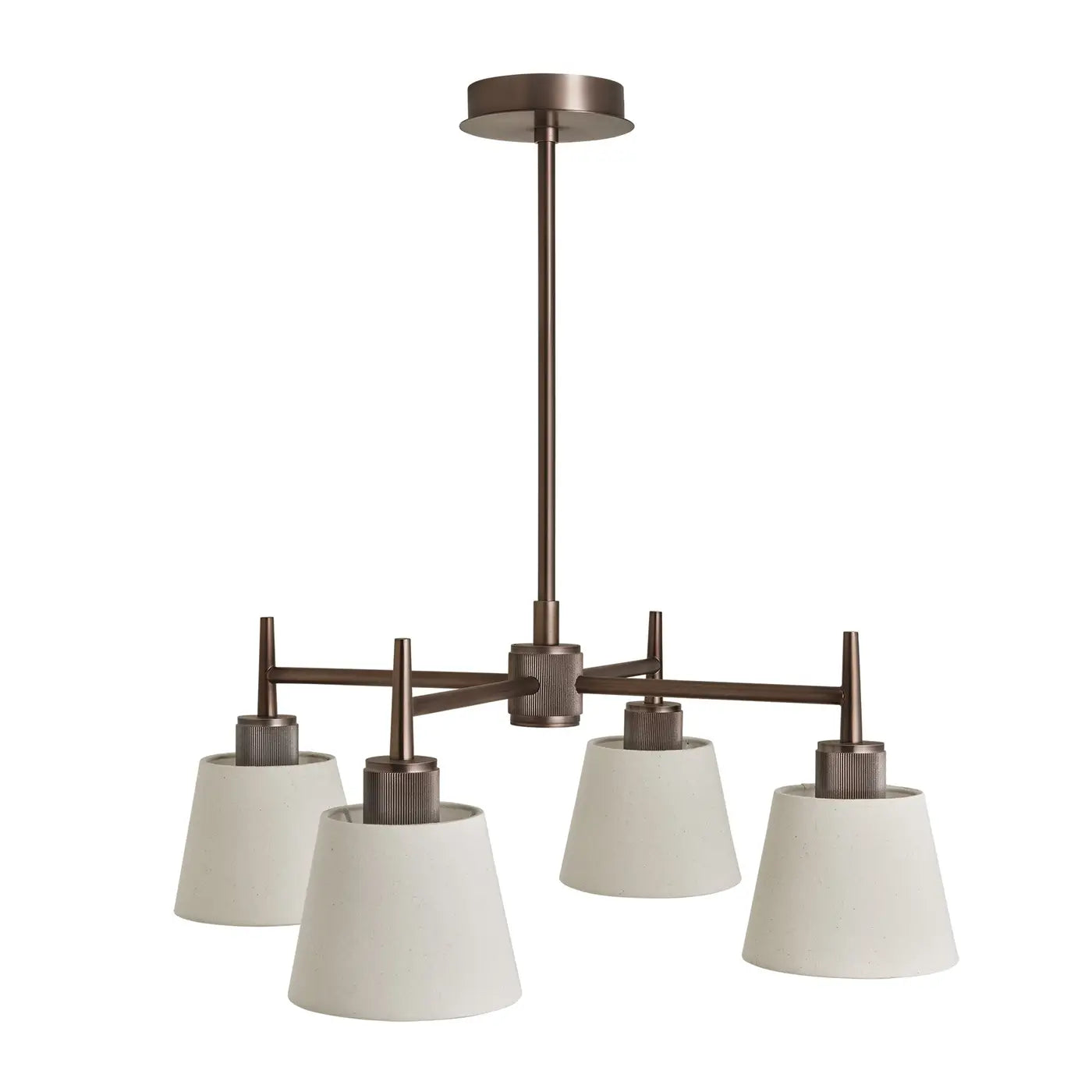 Henley 4 Arm Pendant Light - Brass/Bronze
