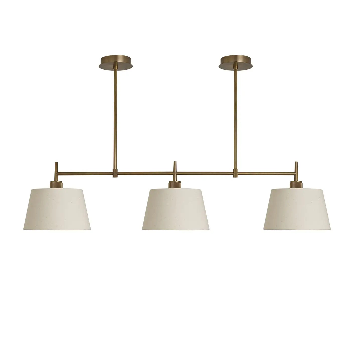 Henley Triple Bar Pendant Light - Bronze/ Brass Base