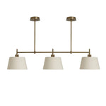 Henley Triple Bar Pendant Light - Bronze/ Brass Base