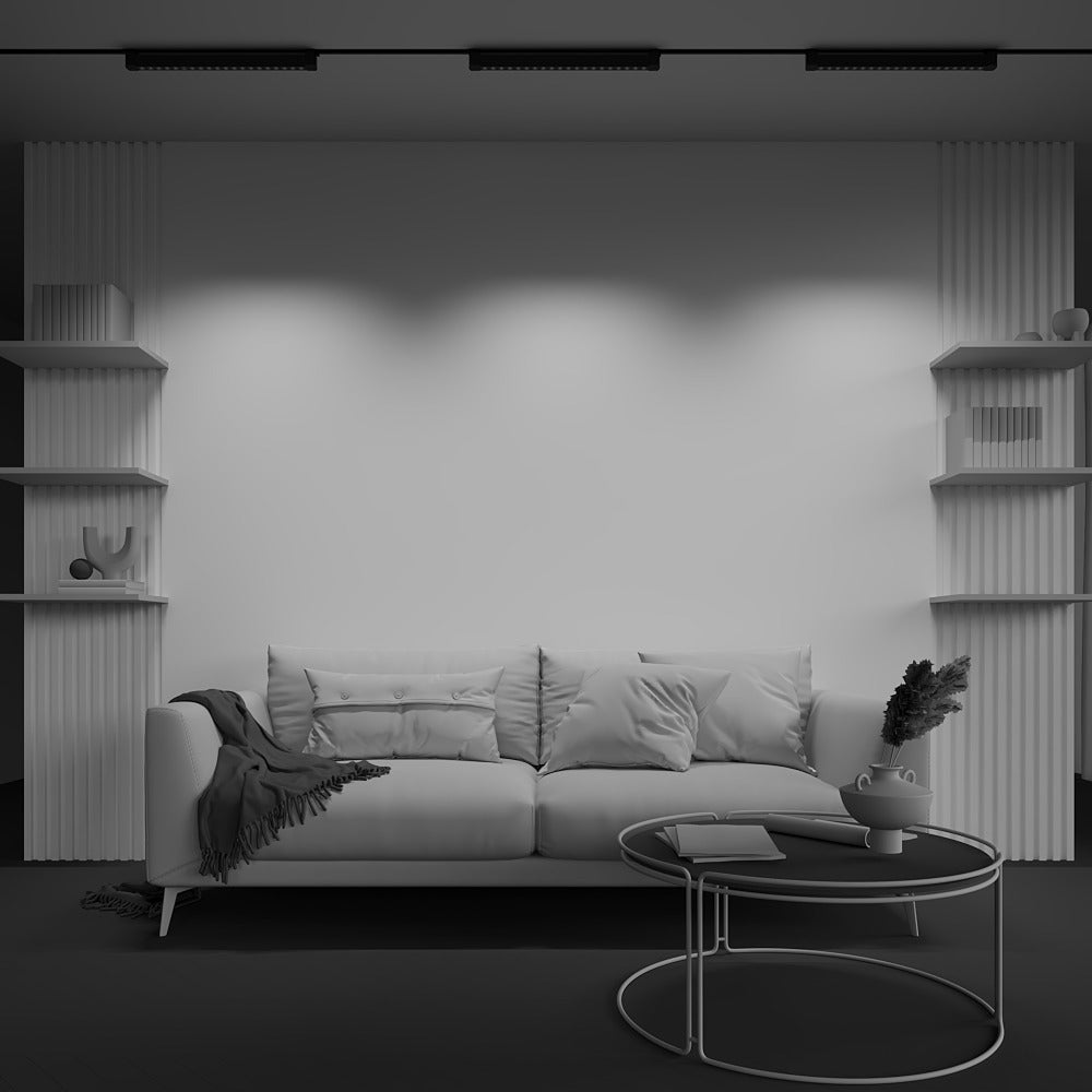 Points Rot Unity Track Lighting -Integrated LED