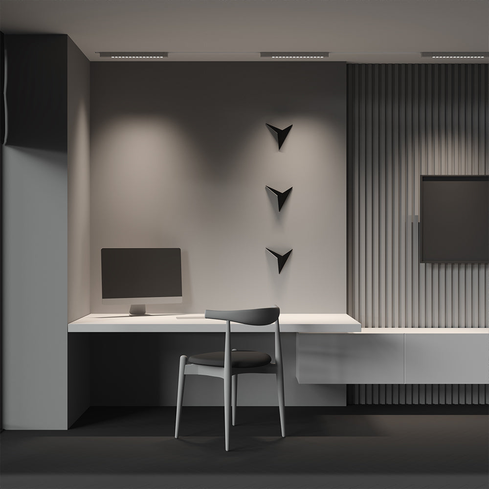 Points Rot Unity Track Lighting -Integrated LED