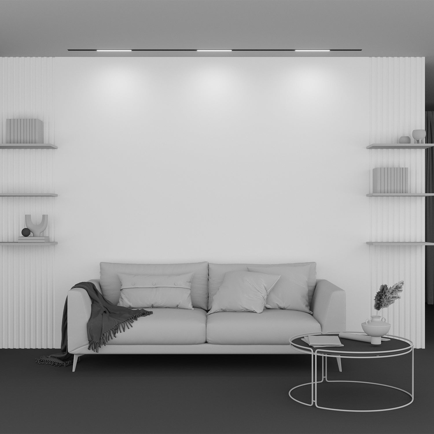 Track Lighting Basis Magnetic track system Exility