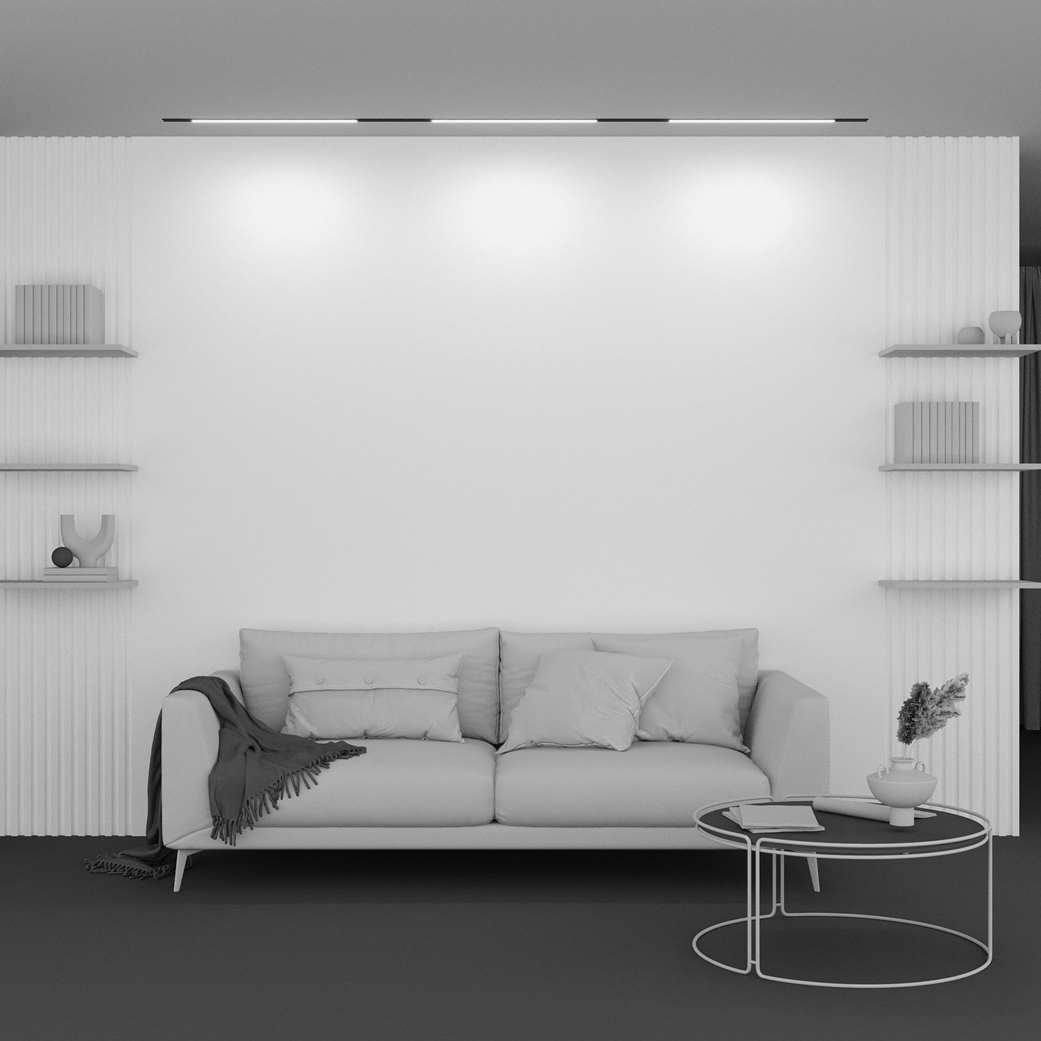 Track Lighting Basis Magnetic track system Exility