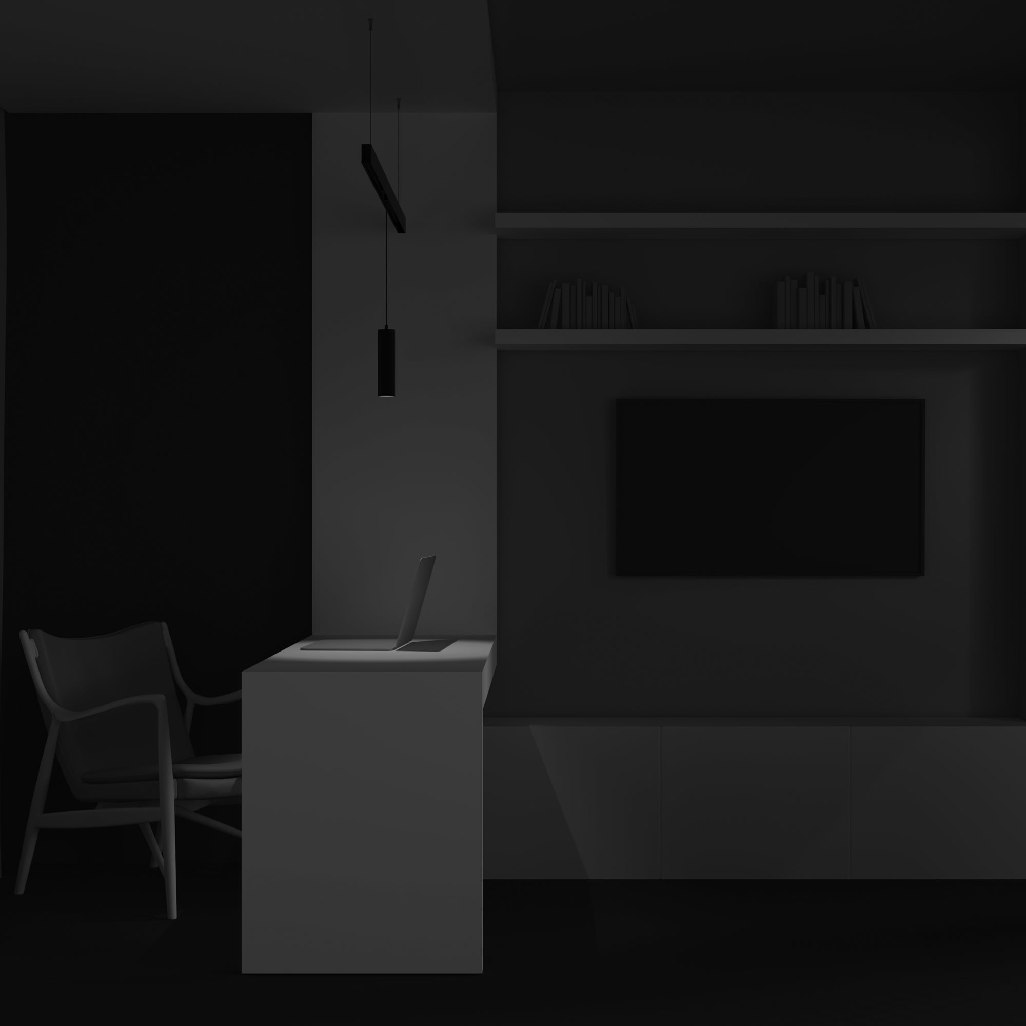 Pendant track luminaire Focus Led Exility 2700-6000K 12W 36° Dim Smart